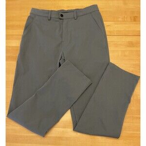 Myles Tour Pants Mens 34x32 Slate Stretch Golf Travel Performance